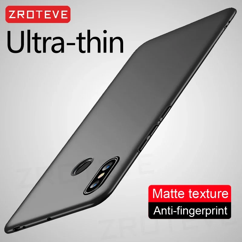 For Xiaomi Mi Max 3 Case ZROTEVE Slim Hard PC Matte Cover For Xiaomi Mi Max3 Xiomi Max 2 3 Max2 Global Shockproof Phone Cases