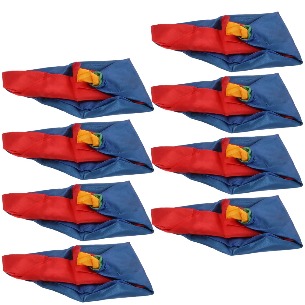 ผ้าพันคอสำหรับนักมายากล 8 ชิ้น สีสันสดใส คุณภาพพรีเมียม ประสิทธิภาพสูง สำหรับการแสดงมายากลบนเวที อุปกรณ์ประกอบฉากงานปาร์ตี้ สำหรับนักมายากล