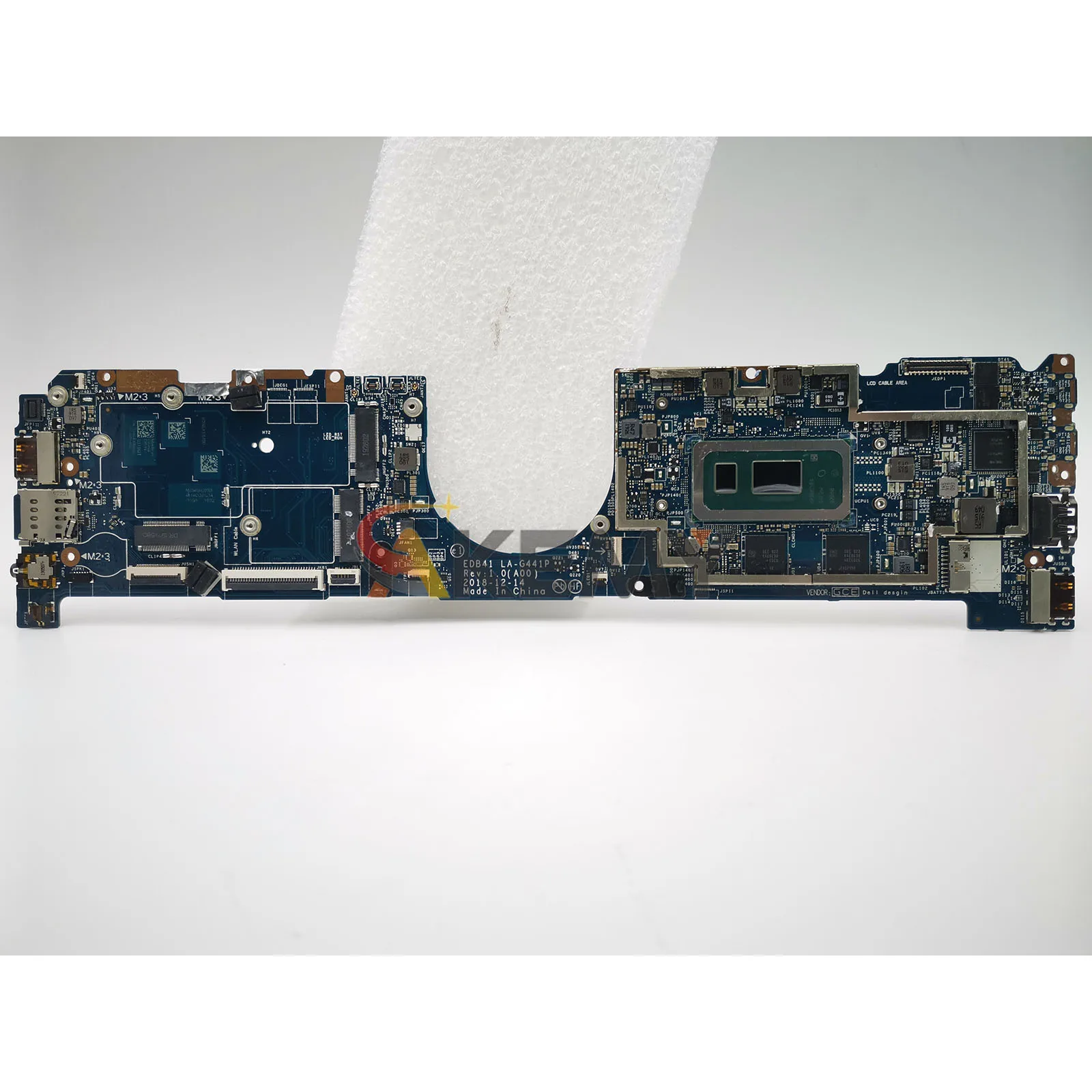Dell Latitude 7400 ノートパソコン用マザーボード LA-G441P、第8世代 i5/i7 CPU搭載、8GB/16GBメモリ、0R5P25 54PCJ、ノートパソコン用マザーボード、100%動作確認済み