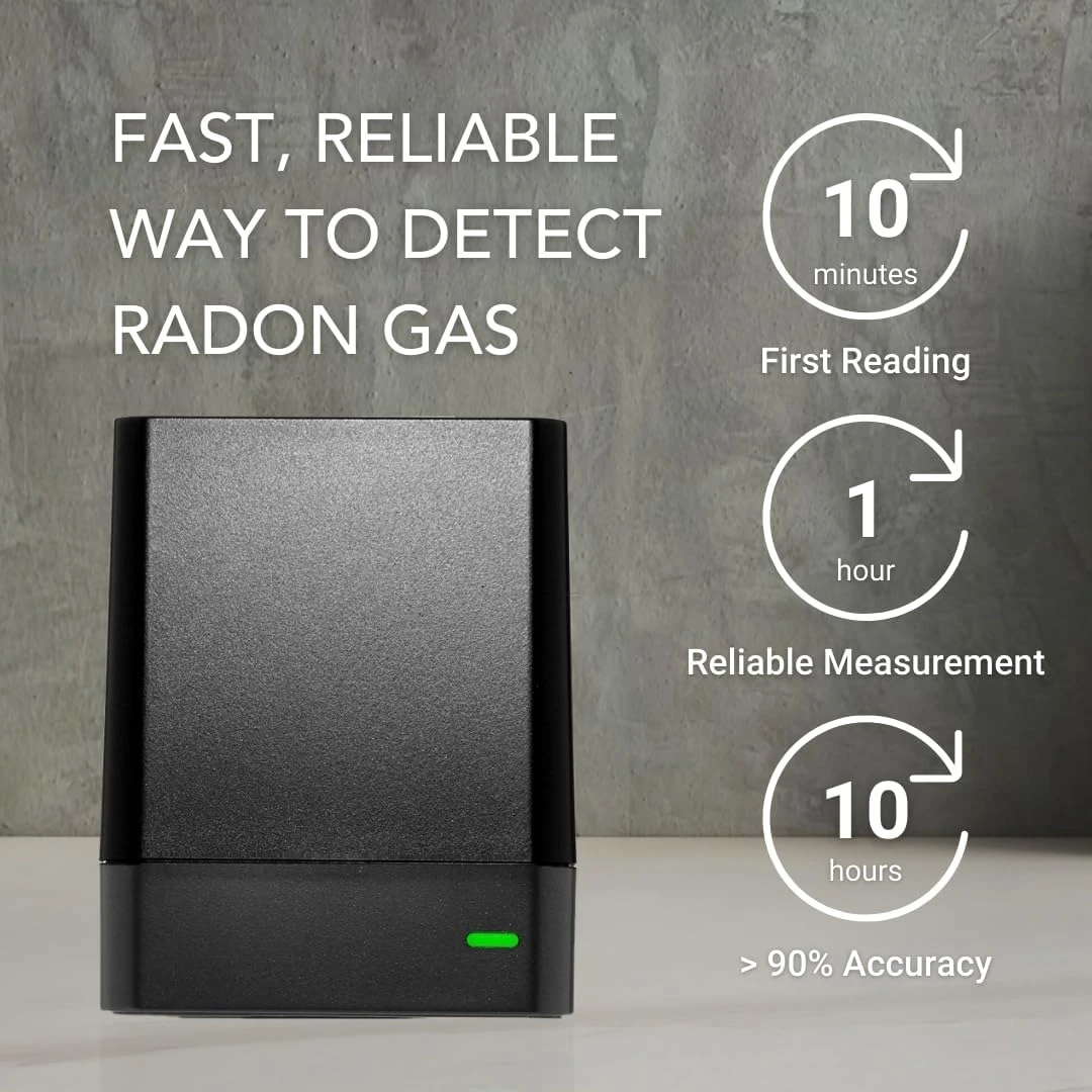 

Цифровой детектор радона для сада, быстрое измерение колеблющихся уровней, непрерывный мониторинг на короткие и длительные периоды с графиками тенденций, удаленный доступ