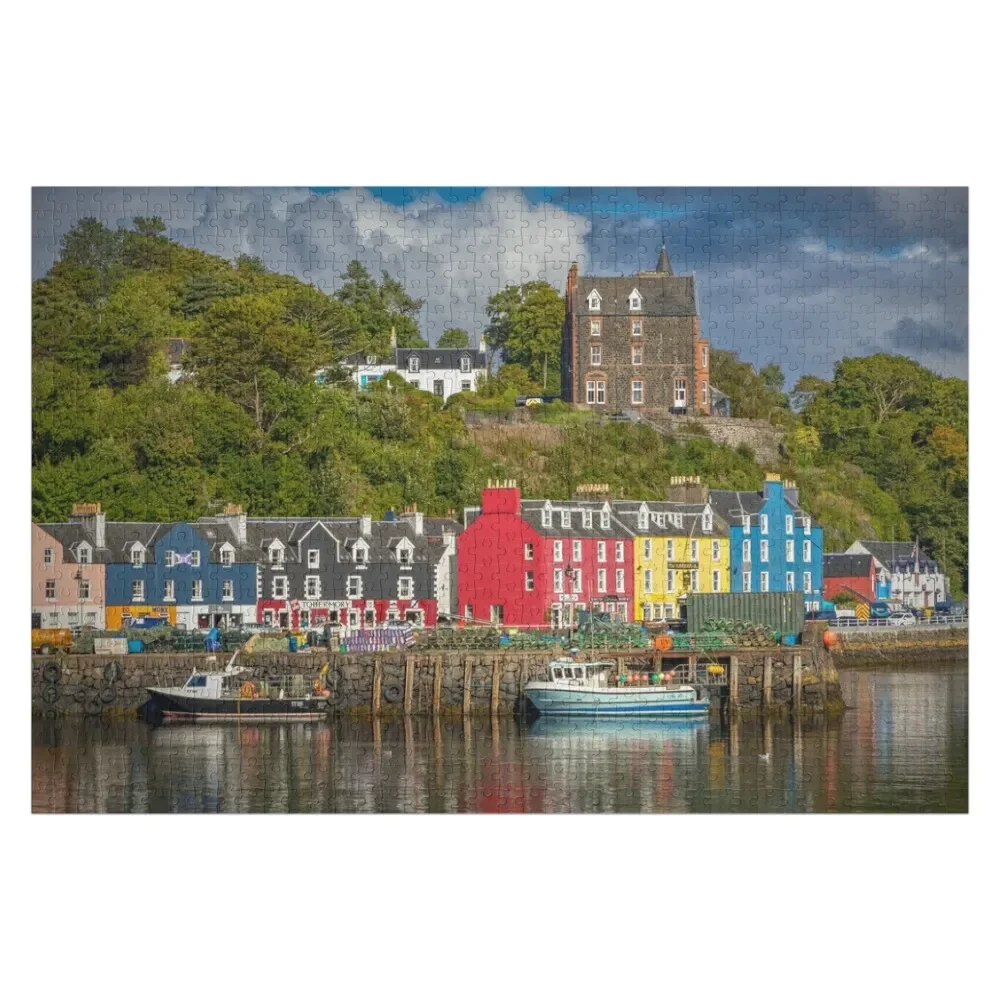 Tobermory Cove-Jigsaw Puzzle, Presente personalizado, Wood Photo