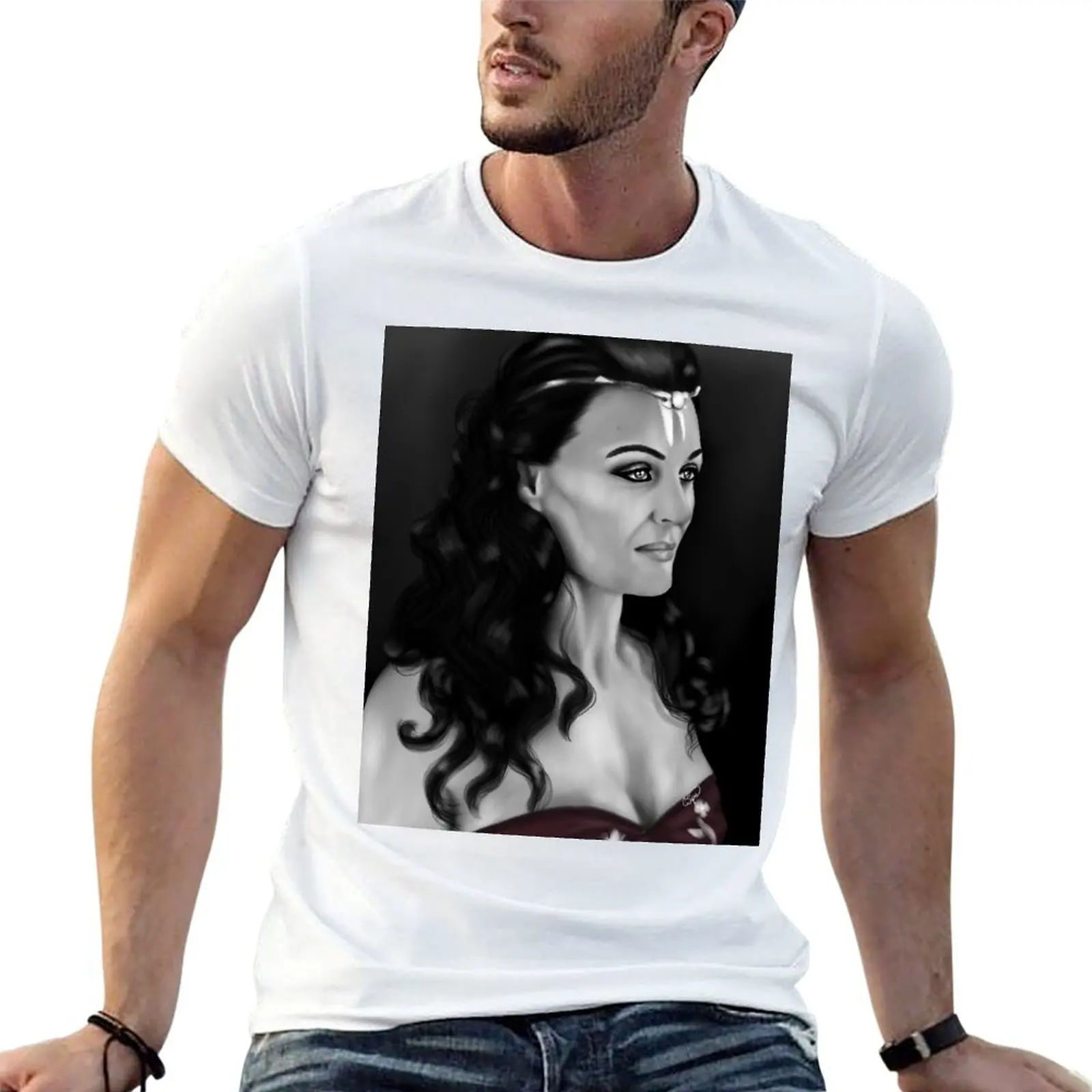 Beltane Sarah Alder T-Shirt luxury t-shirt blue archive oversized t shirts for men