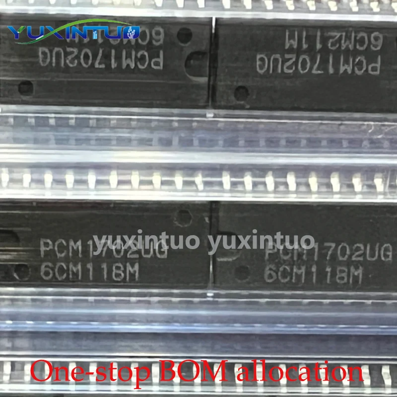 

PCM1702 PCM1702U SOIC20 BiCMOS Advanced Sign Magnitude 20-Bit DIGITAL-TO-ANALOG CONVERTE