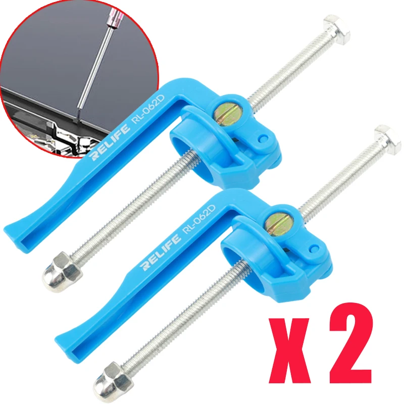 2pcs RL-062D Manual Labor-saving Glue Gun 5-10CC Solder Paste Booster Welding Oil Needle Cylinder Glue Gun Push Cylinder Tools