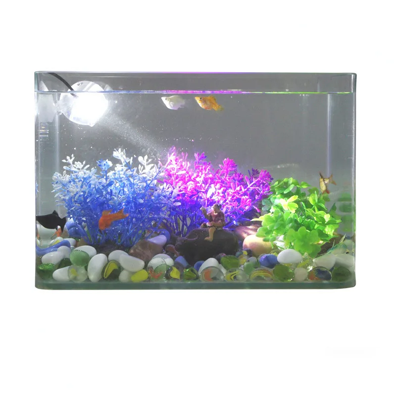 Imagem -05 - Impermeável Led Fish Tank Spotlight Mini Iluminação Eletrônica Economia de Energia Aquário Mergulho Subaquático Colorido Usb 5v