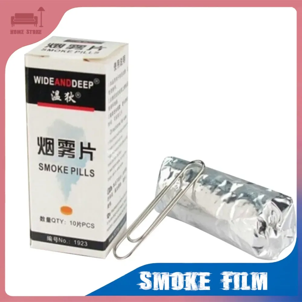 

Multiple Pieces Dense Fog White Smoke Film Magic Performance Auxiliary Props Stage Decor for Halloween Photography Atmosphere