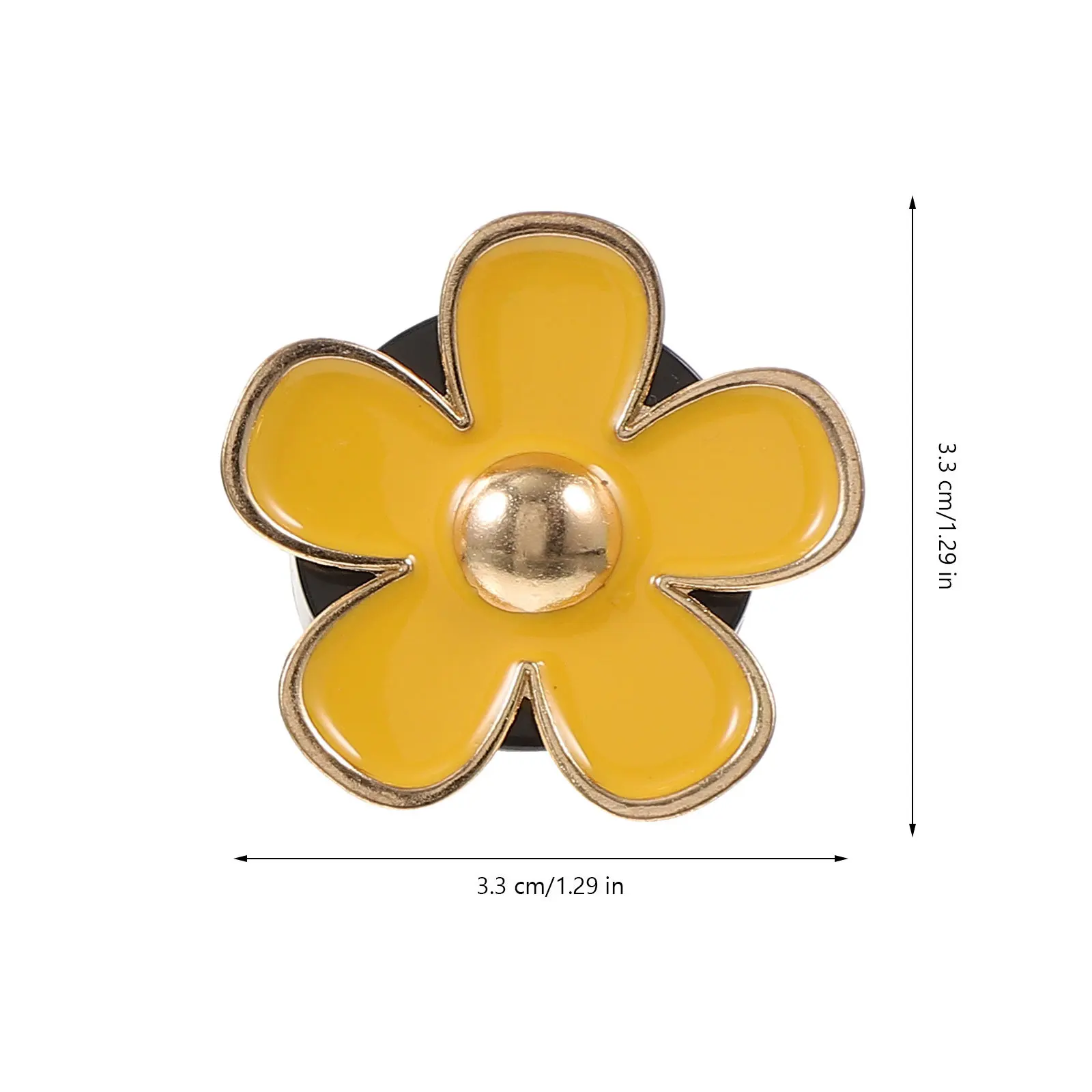 

4Pcs Car Air Vent Clips Decorative Flower Clip Car Interior Ornament Durable Auto Vent Clip Dashboard Decorations