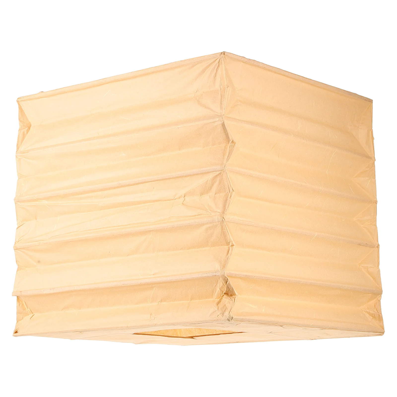 

Durable Foldable Paper Lampshade Household Paper Lantern Cover Decorative Ceiling Lamp Shade for Living Room Bedroom