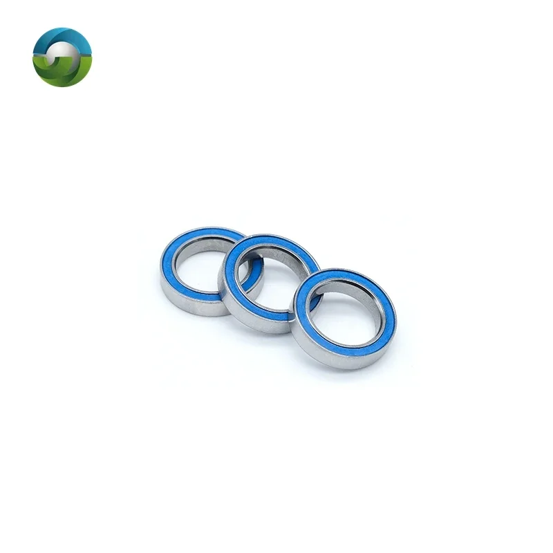 10PCS MR106RS Bearing ABEC-7 6X10X3 mm Miniature MR106-2RS Ball Bearings Blue Sealed MR106 2RS Bearing