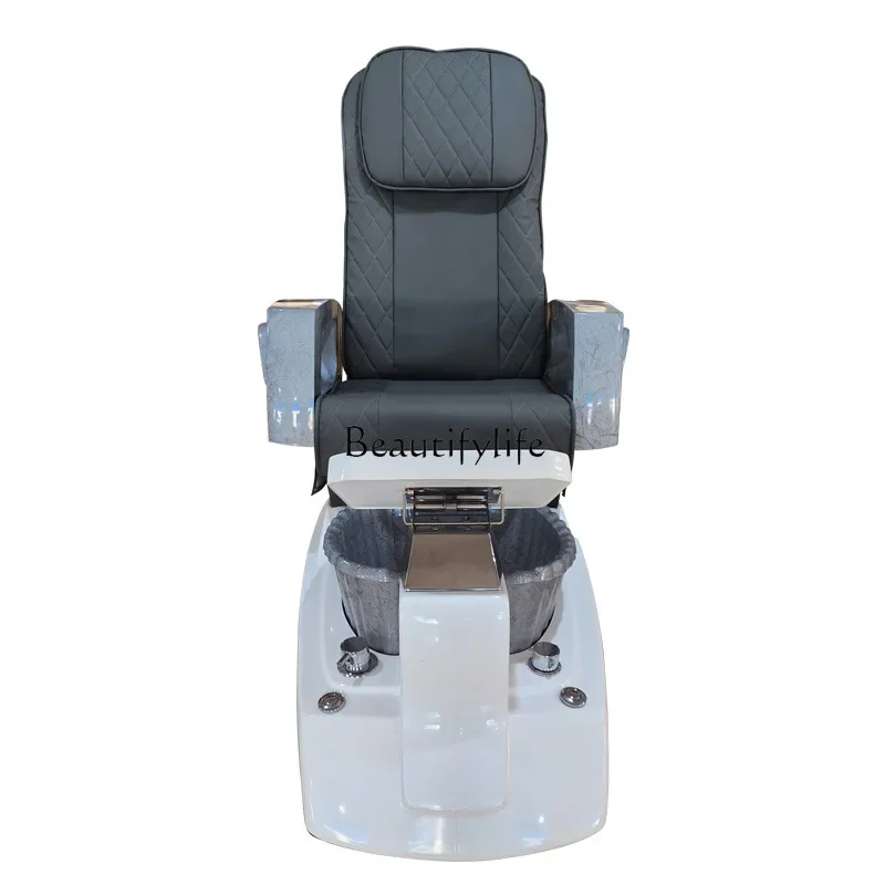 02*Manicure sofa, foot chair, eyelash and foot pattern embroidery bed, reclining chair
