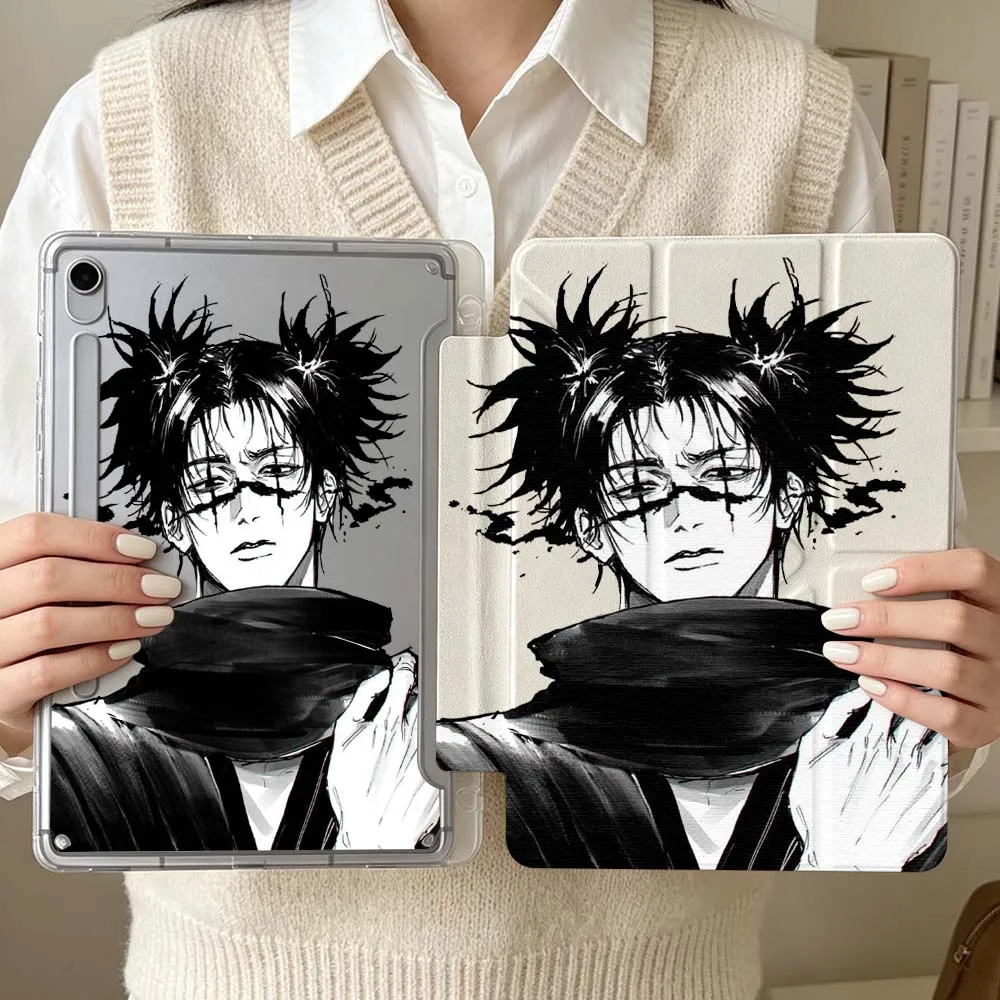 

Satoru Choso Illustration For Samsung Galaxy Tab S6 S7 S8 S9 S10 A8 A9 A11 Lite FE Plus 3Y Tablet Case Soft