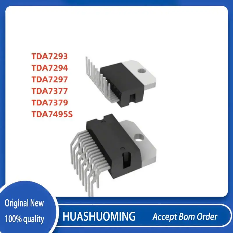 10Pcs/Lot   TDA7256 TDA7292 TDA7265  ZIP-11  TDA7293 TDA7294 TDA7297 TDA7377 TDA7379 TDA7495S ZIP-15