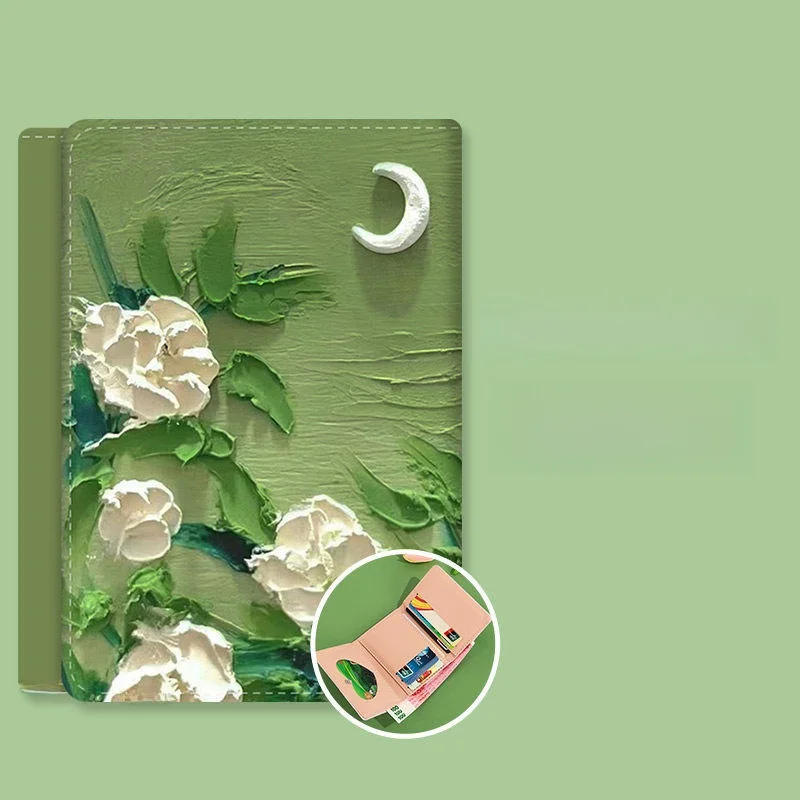 carteira-curta-elegante-com-grande-capacidade-de-armazenamento-estilo-pintura-a-Oleo-rosa-sob-a-lua-carteira-fofa-para-mulh