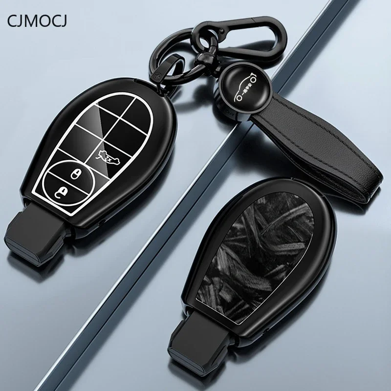 

For Chrysler Pacifica/PT Cruiser/300C/Sebring Zinc Alloy Car Remote Key Case Cover Shell Keychain Accessories
