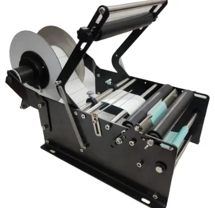 MT‑40 Manual Hand‑crank Round Bottle Labeling Machine Desktop Sticker Label Applicator for Small Glass Plastic Round Bottles