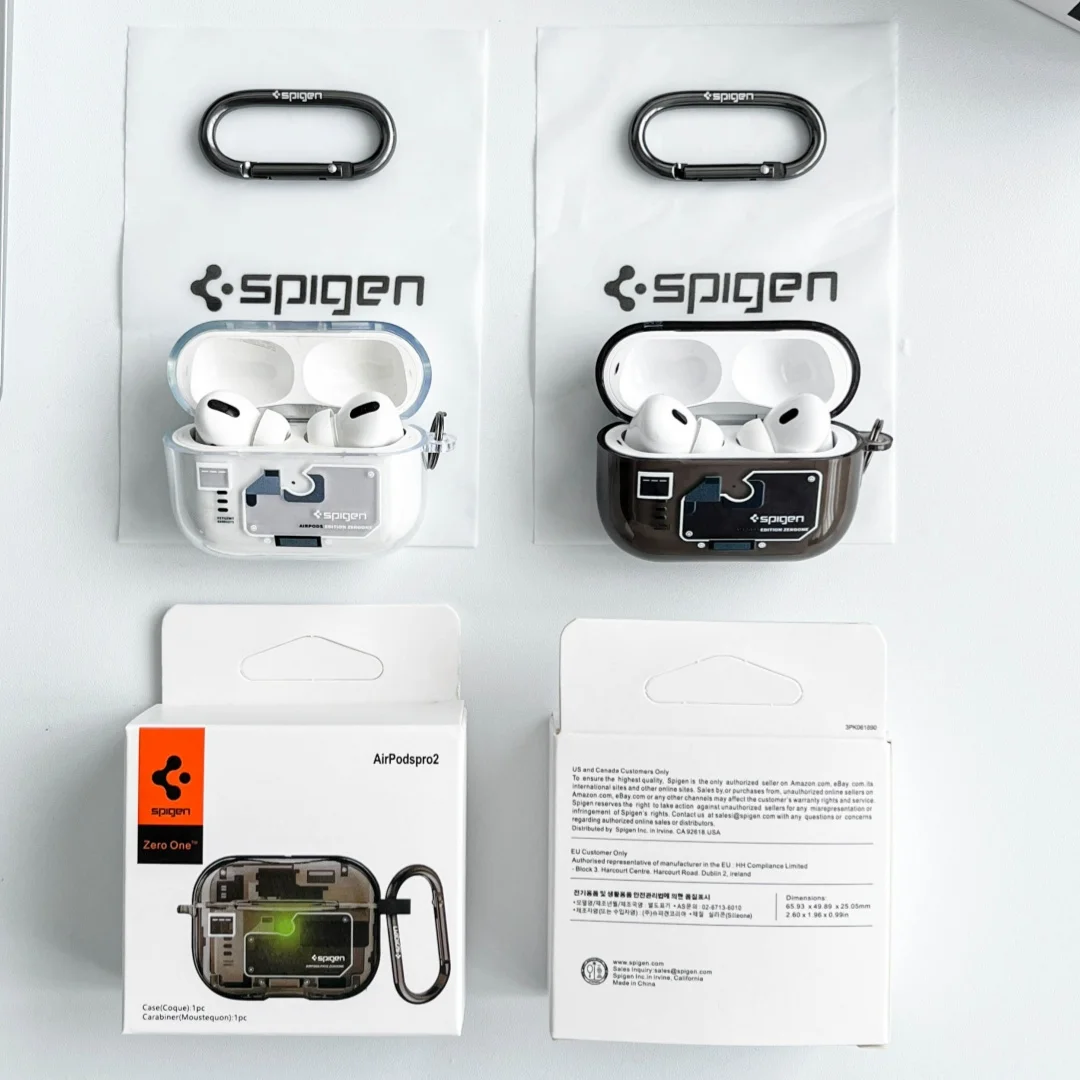 Spigen Ultra Hybrid Zero One Kopfhörer-Schutzhülle für AirPods 1/2/3/4 Pro 3 Pro 2 für MagSafe Bluetooth-Kopfhörer – Detail 6