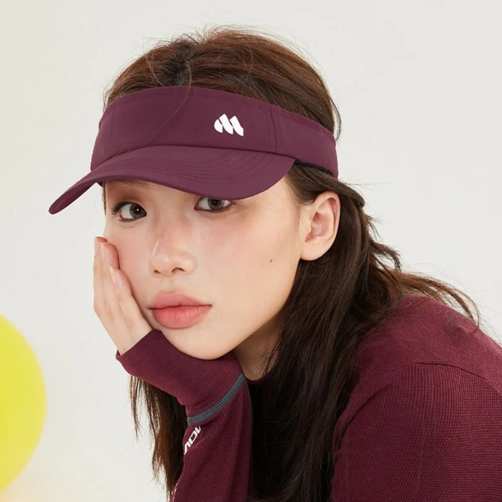 

Sport Breathable Golf Sun Hat UV Protection Simple Tennis Hat Adjustable Casual Sunscreen Sun Hat Running Sports