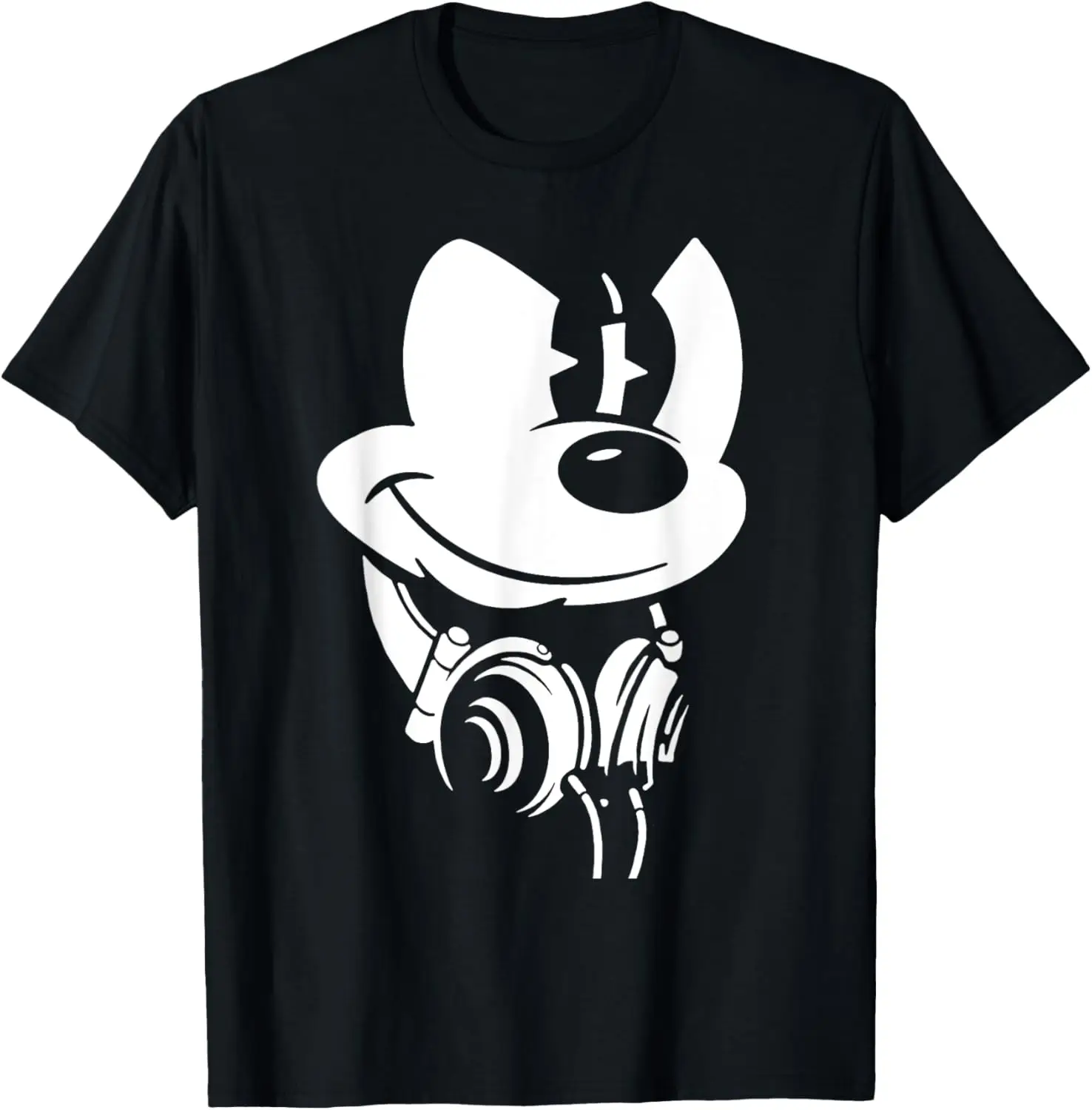 MINISOXDisney Mickey Mouse Headphones T-Shirt