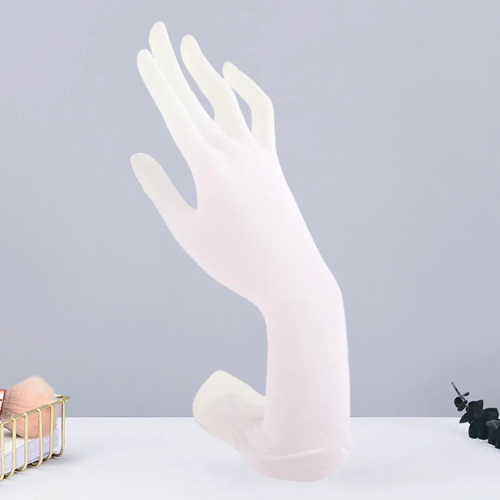 

Белая подставка-держатель из смолы для демонстрации ювелирных изделий: колец, браслетов, часов, перчаток. Трехмерная подставка для магазина и домашнего использования.