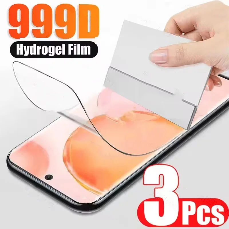 Película de hidrogel de 3 uds para Protector de pantalla Sharp Aquos R10 Wish5