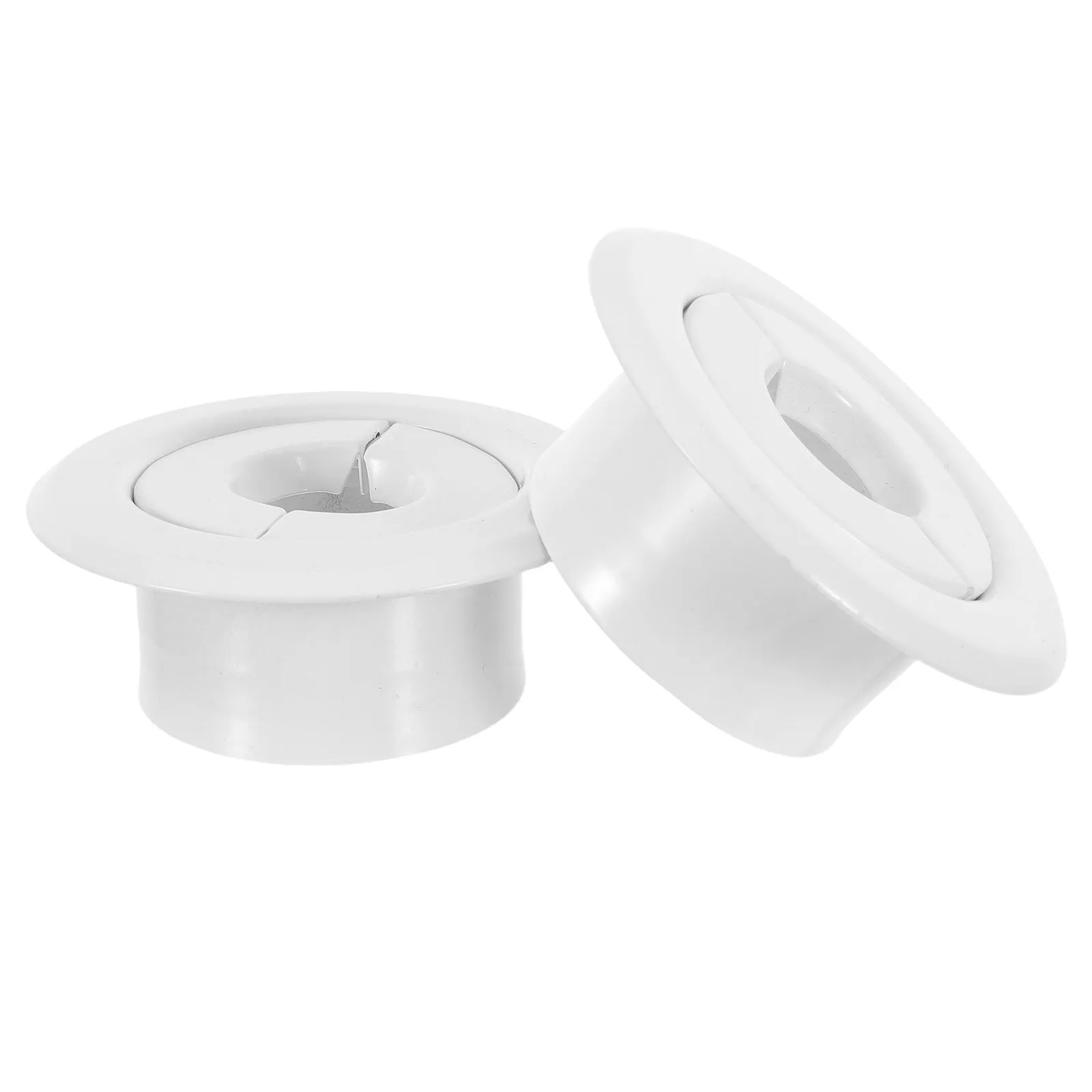 2Pcs Recessed Fire Sprinkler Escutcheons Ceiling Cover Retrofit 2.3cm Inner Diameter Residential Commercial Fire Sprinkler Trim