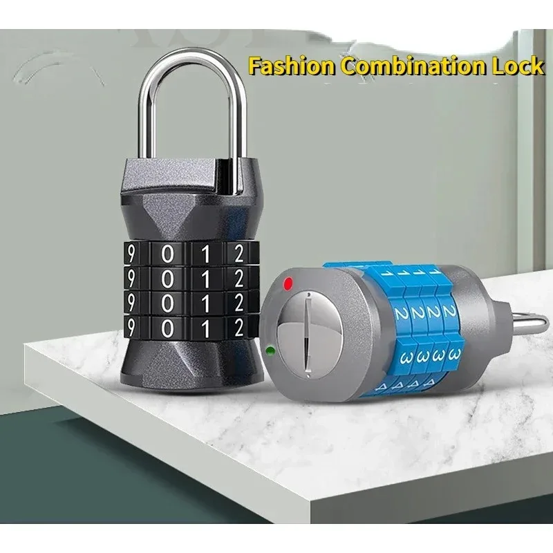Mechanical Digital COMBINATION Rotation แขวนล็อค Home RESERVOIR กล่องเครื่องมือปลอดภัย Anti-Theft ฮาร์ดแวร์ล็อค