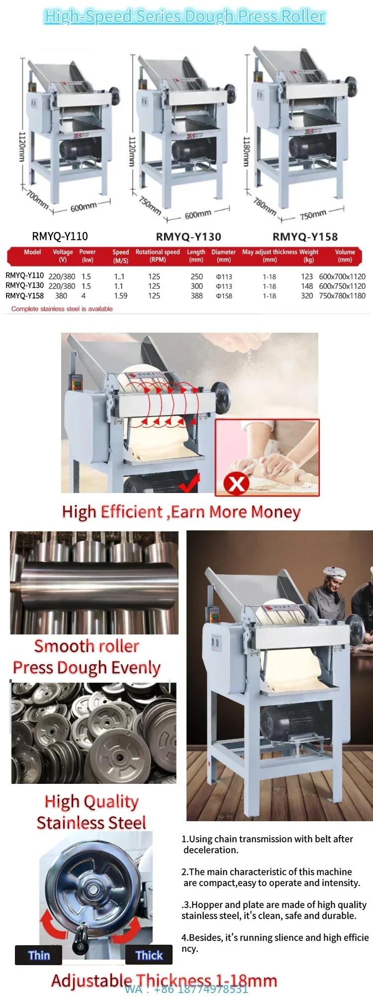 

Cutter Malaysia Guangdong Uk Maker Stainless SteelQuick Level Thick Vegetable Udon Noodle-machine-electric Roman Noodle Machine