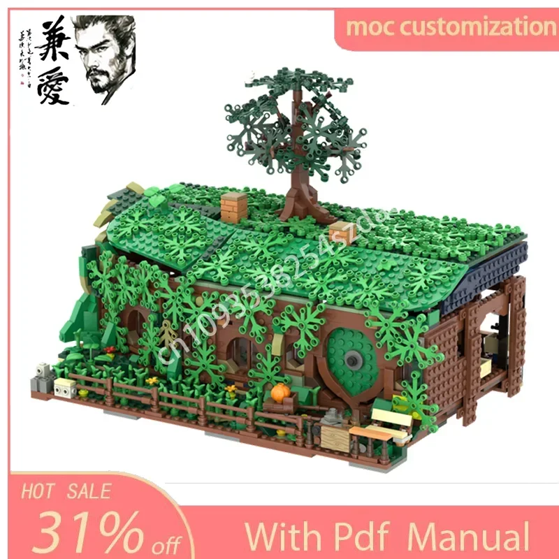 2011PCS Moc Çanta Sonu Mimari Modeli Yapı Taşları DIY Yaratıcı Montaj Tuğlaları Çocuklar Tatil Hediyesi