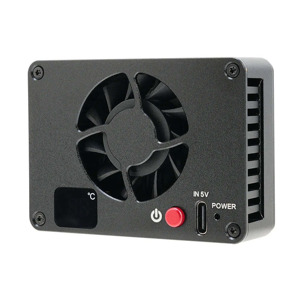Ventiladores de refrigeración universales para cámara de pantalla lateral para Canon R5 R6 R7 R8 reducir el calor extender el radiador de tiempo de grabación 4K para Sony A7M4 ZVE10
