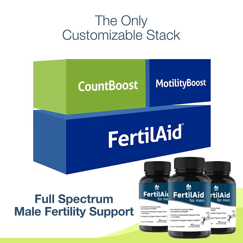 Male fertility and prenatal vitamins, supporting counting and vitality, maca/L-carnitine/coenzyme Q10 targeting fertility