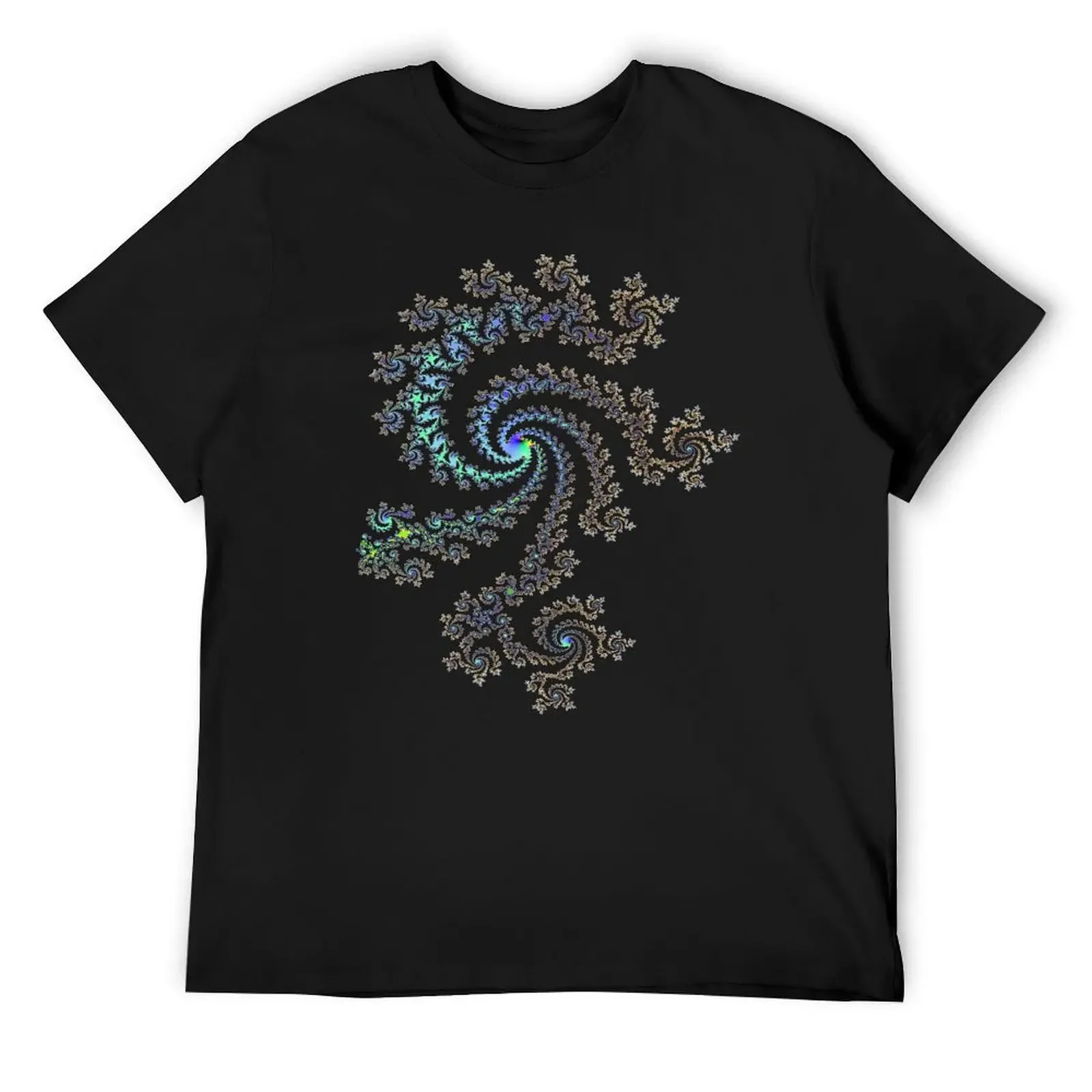 

Mandelbrot Fractal T-Shirt man clothes cute tops big and tall t shirts for men