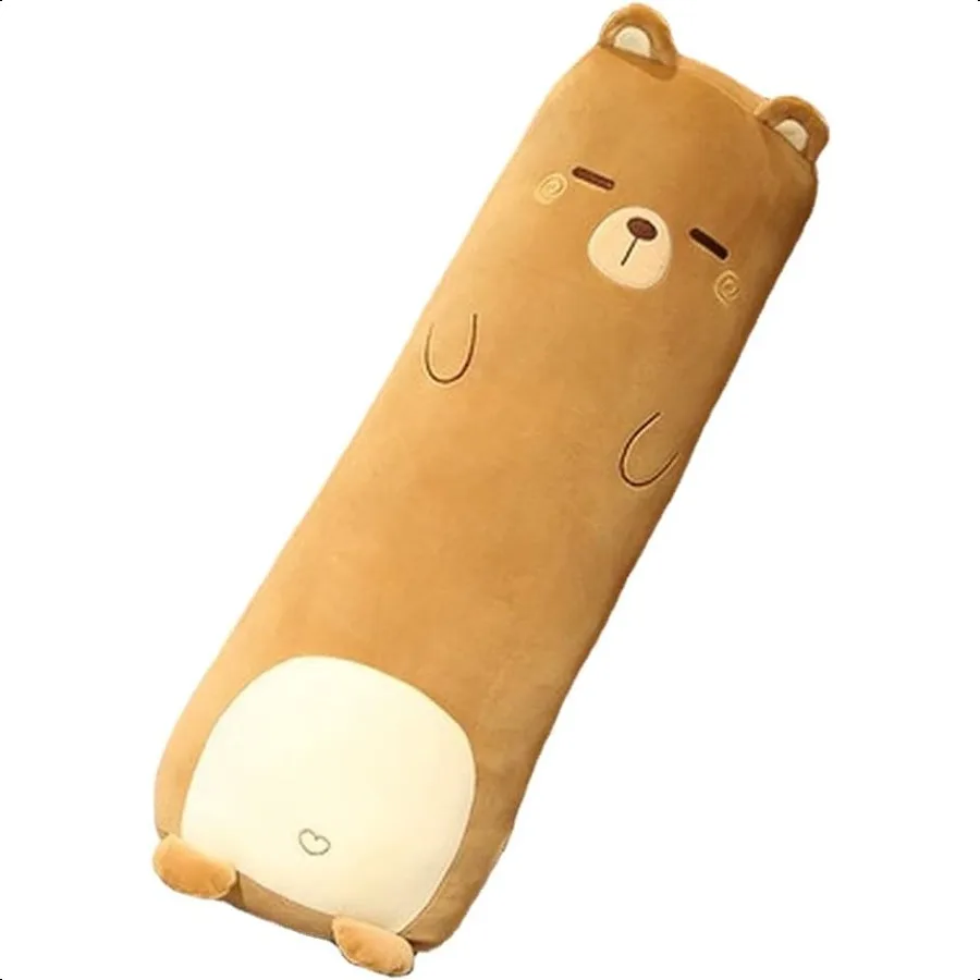 

MUPI Long Plush Cute Body Pillows 27 Cuddle Stuffed Animal Shaped Bed Body Pillows Soft Cotton Plushies Doll Toy Gifts for Boys