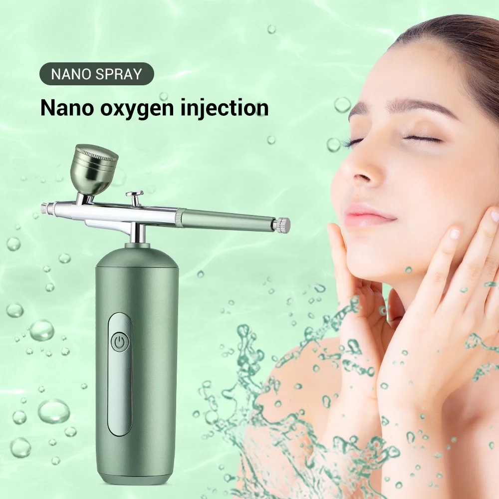 

Portable Airbrush Facial Sprayer Water Oxygen Injection Facial Machine Nano Mist Sprayer Moisturizing Beauty Apparatus Spray