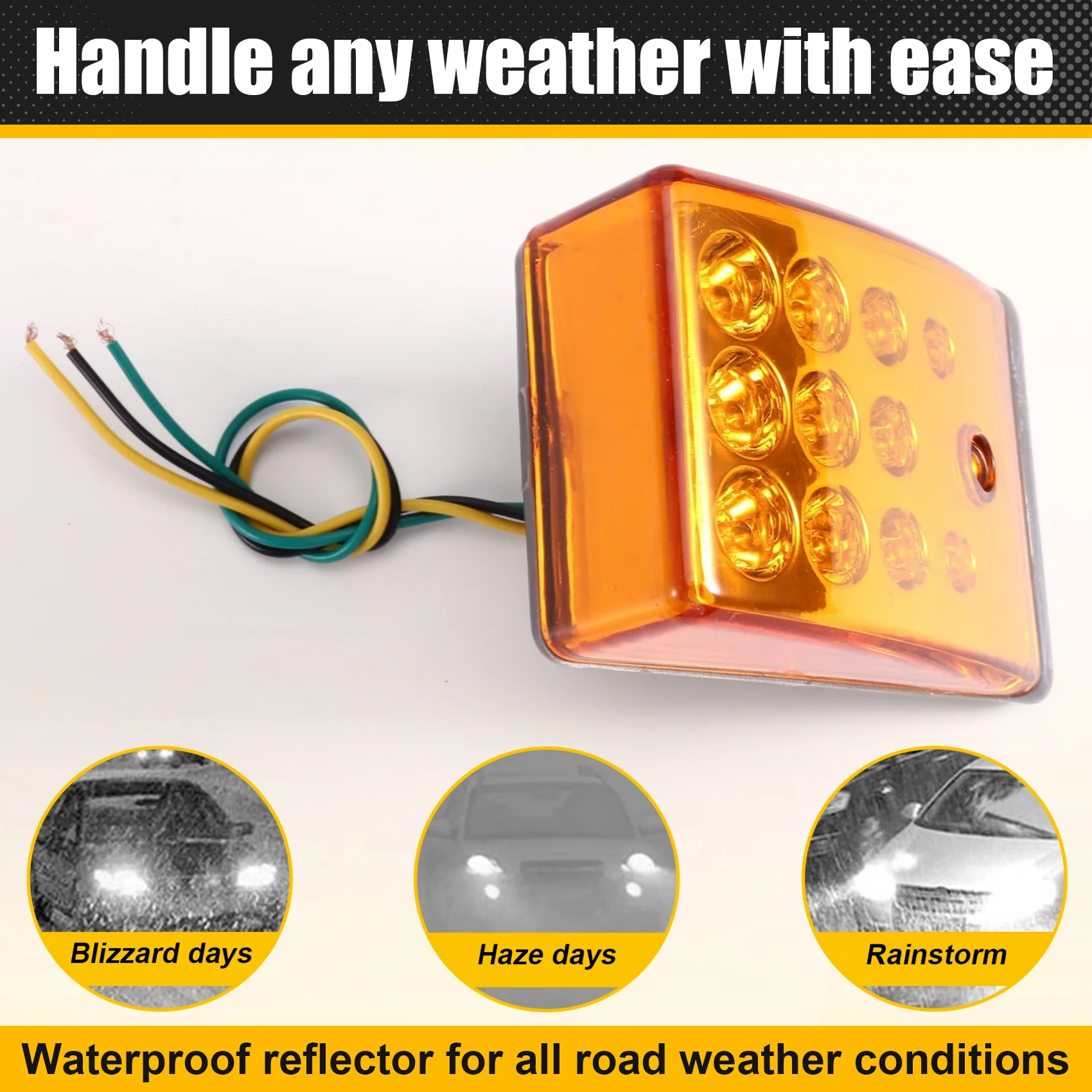 Classy-A9418200521 24V LED Corner Light For Mercedes Benz Actros MP1 MP2 MP3 Trucks Turn Signal Side Marker Lamp 9418200921