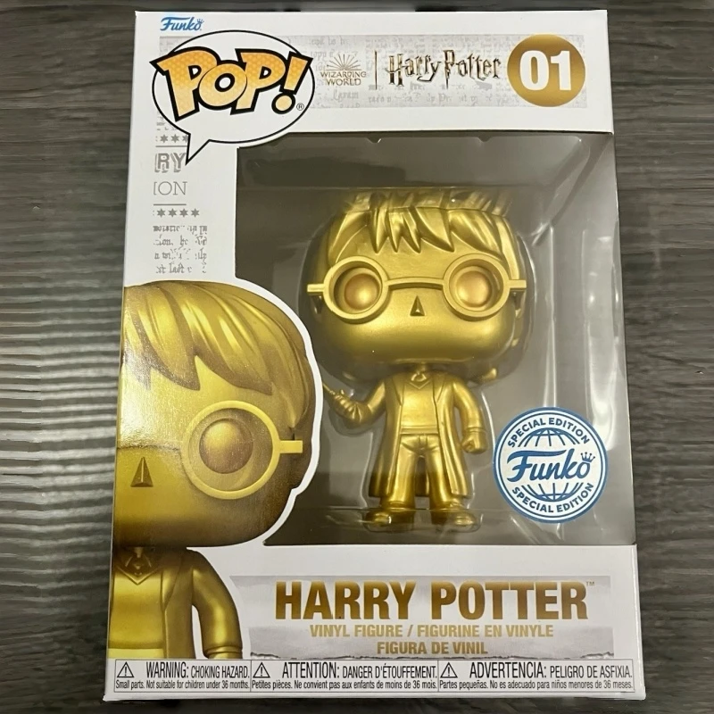 Funko Pop! Original y Raro Harry Potter (Edición Dorada) # Figura Coleccionable de Vinilo, Juguete Decorativo para Escritorio, Regalo Perfecto para Niños y Niñas