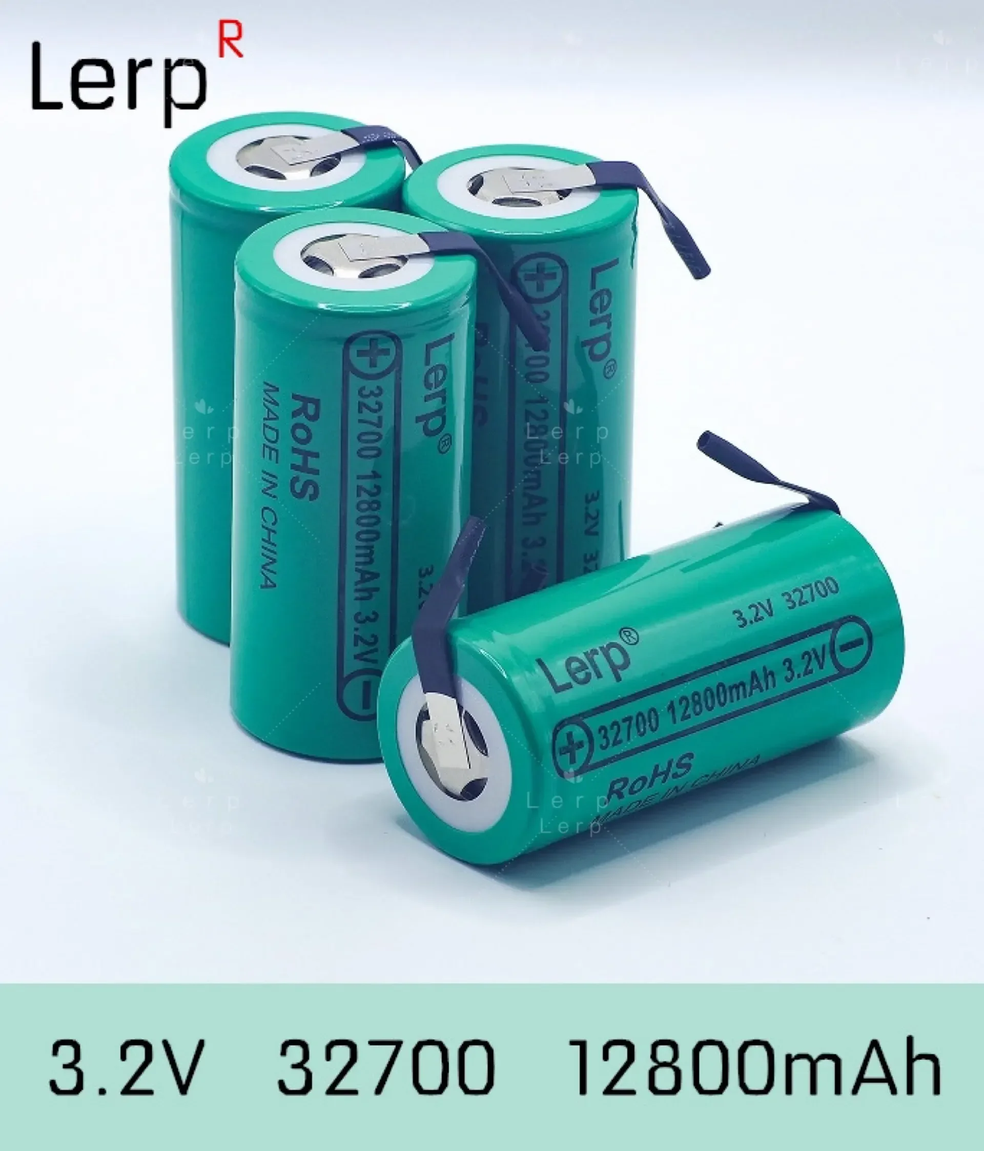 100% orignal LiFePO4 Battery 3.2V 32700 battery 12800mAh 35A Continuous Discharge Maximum 55A High power battery+DIY Nickel