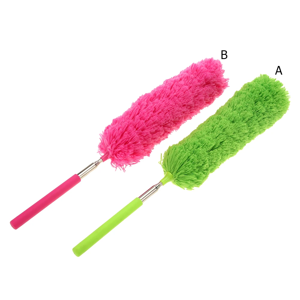 Adjustable Stretch Microfiber Duster Eco-Friendly Static Suction Dusting Brush Microfiber Dust Mites Cleaning Tools