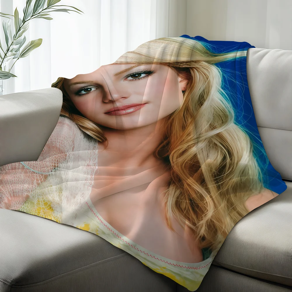 Singer B-Britney Spears Blanket Suitable For Sofas Beds Offices Cars Outdoor Travel An Ideal Gift For Friends Family