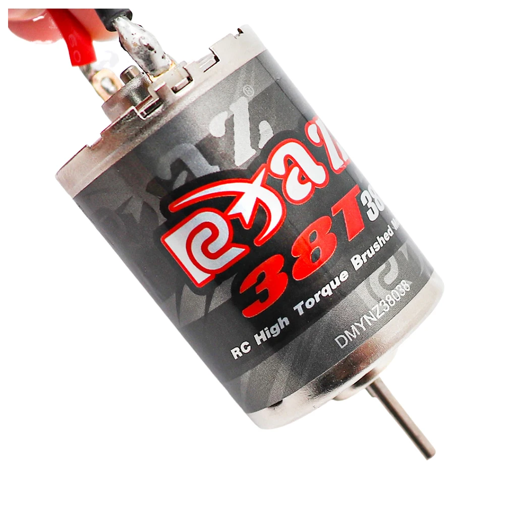 370 380 390 Brushed Motor DC Motor High Torque High Speed Motor Electric Brushed Motor for 1/10 1/12 1/14 1/16 1/24 RC Crawler