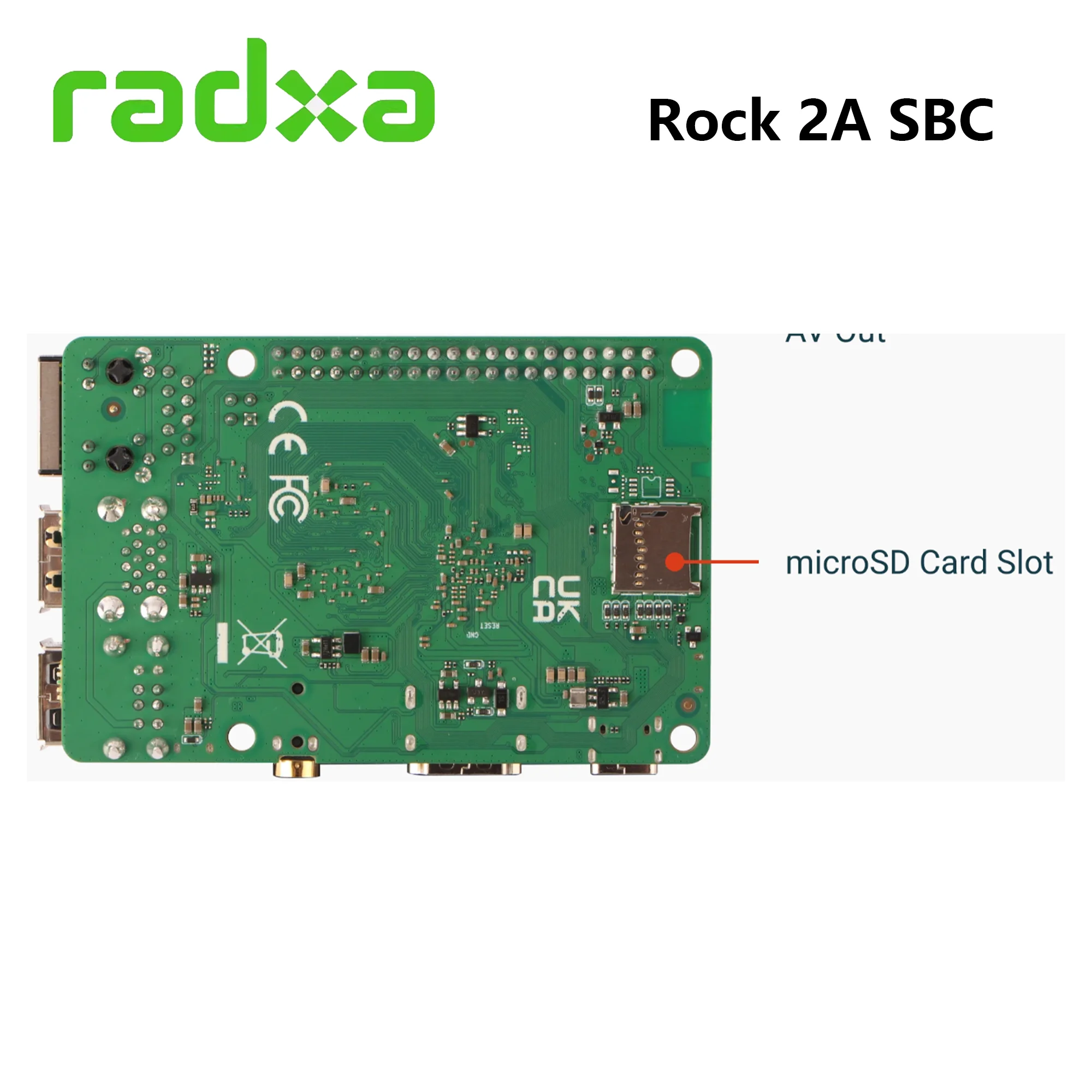 Imagem -05 - Placa de Desenvolvimento Radxa Rock Ethernet Hdmi e Gigabit Ethernet 2a Rockchip 3528a Sbc Wifi e bt 5.4 4k