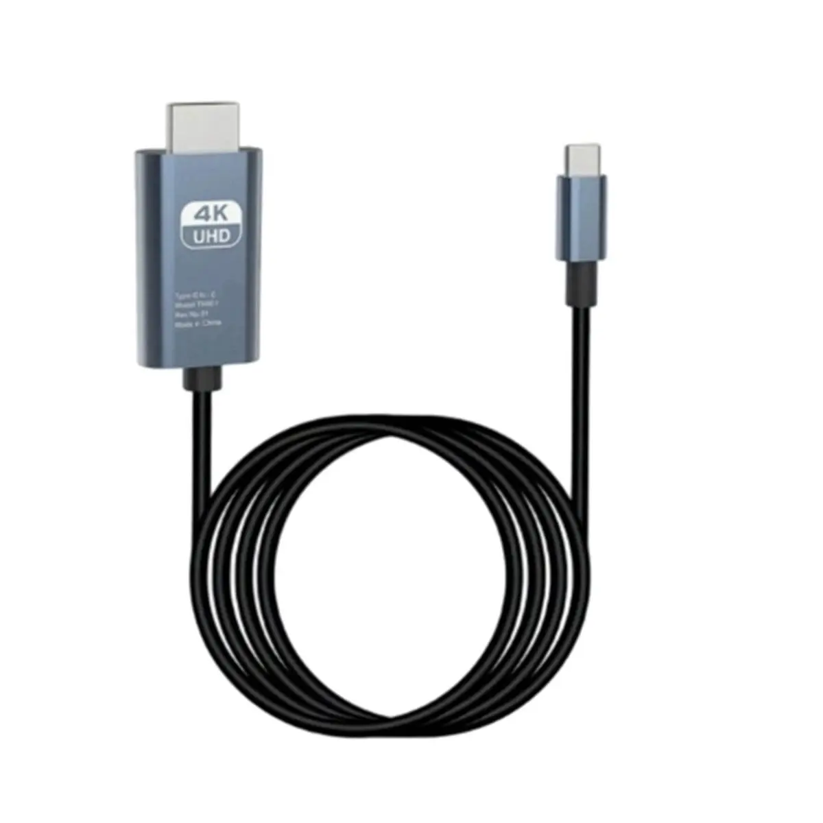 SWXF 4K 30Hz TYPE C to -Compatible Cable USB C to HDTV Adapter -Compatible for TV Converter Conference Presentation