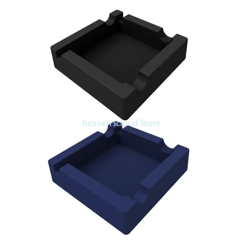 

Y88B Силиконовая пепельница и держатель мобильного телефона Easy Clean Travel Compact Compact