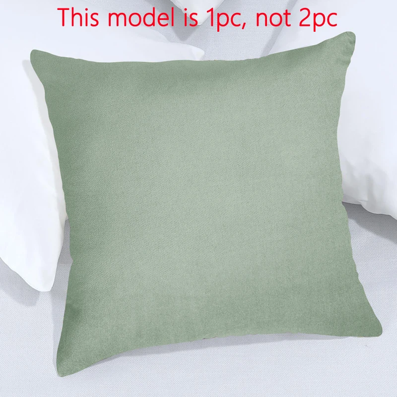 1 Piece Of Matte Solid Color Pillowcase, Bedroom Zipper Sealed Soft Pillowcase, Bedding
