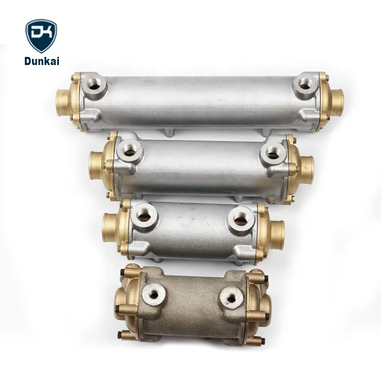 Top-Rated Mini Automatic Transmission Oil Cooler Radiator Fuel Water Tube Gear Box Wheel Loader Threaded Pipe Design Included