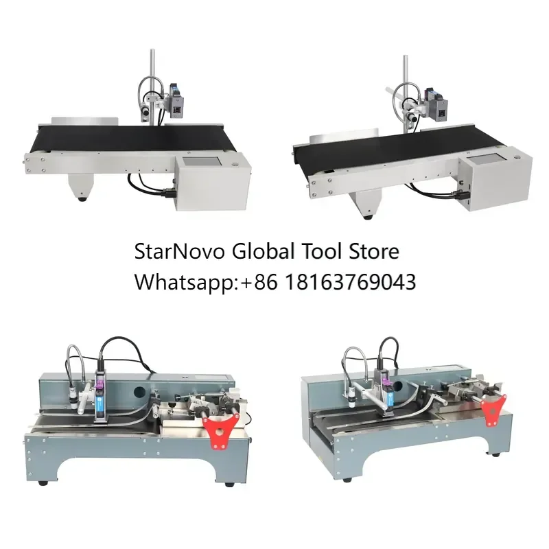 2026 Hot！ High-Precision 600DPI Multilingual Desktop Conveyor Inkjet Printer Tij Printer for Industrial Retail Lines 1-Year