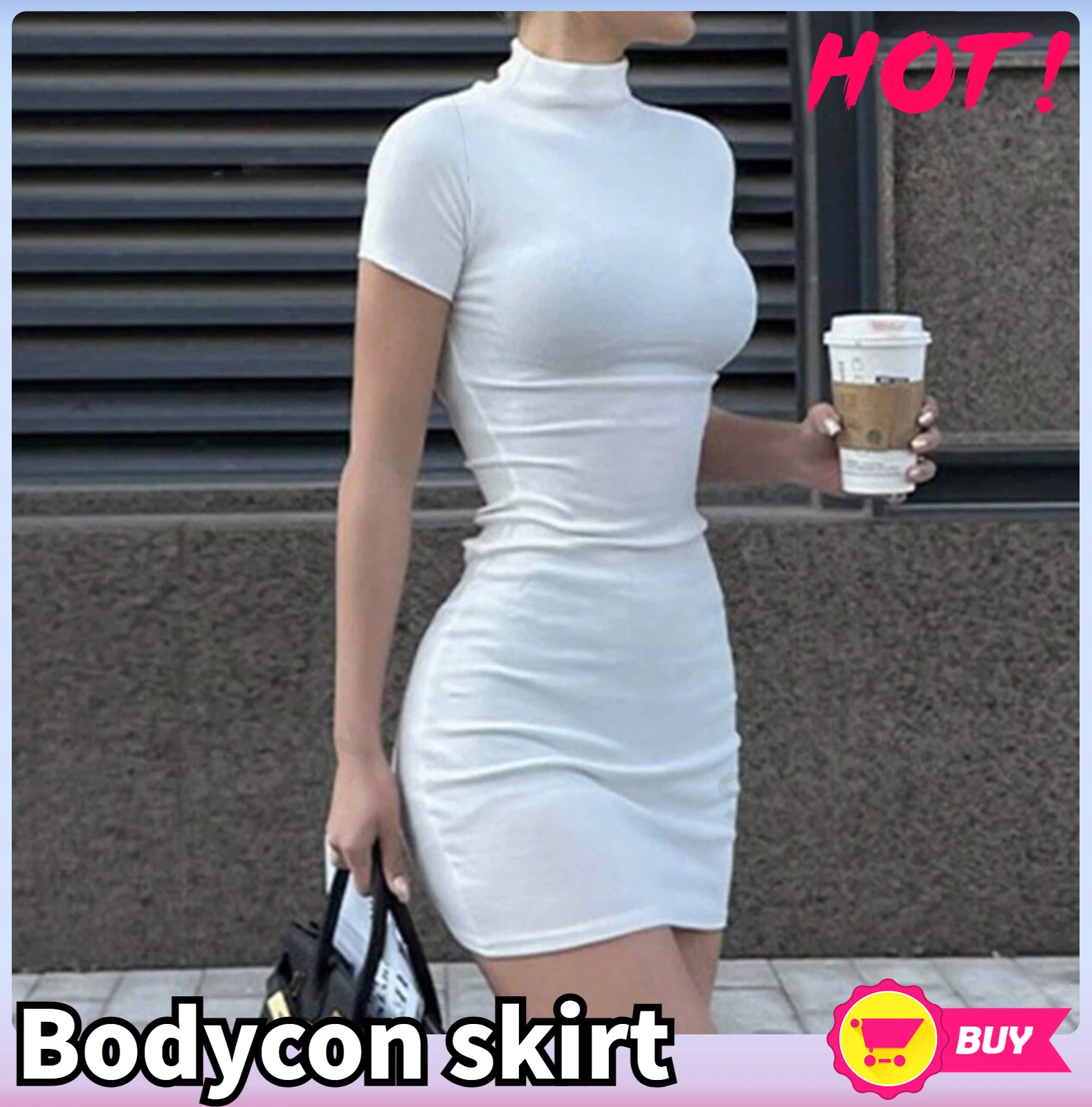 فستان نسائي ضيق على الورك بأكمام قصيرة فساتين ضيقة للفتيات حارة ملابس حفلات ضيقة ملابس صيفية مثيرة