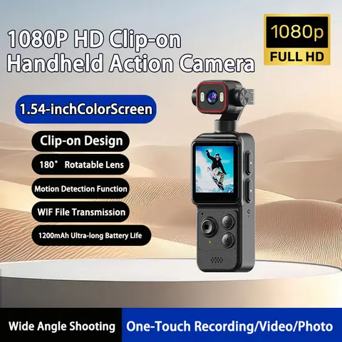 1080p Handheld Go Pro Action Cam Digital Camera Cameras Sport Mini Body Camcorder Photo Consumer Electronics