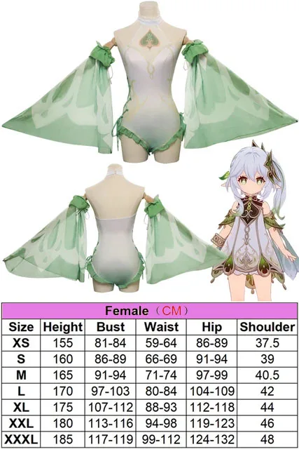 Nahida Cosplay Sexy Kawaii Costume da bagno estate donna Costume Anime gioco Genshin Impact ragazze Roleplay costumi da bagno bikini Costume da bagno