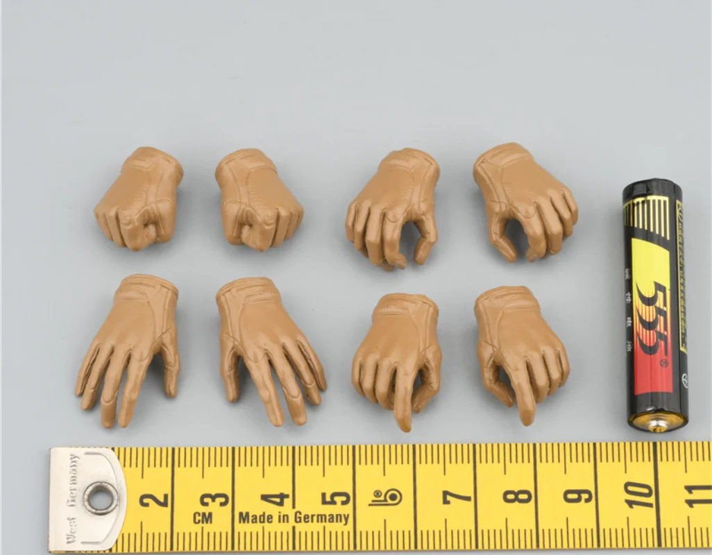 FS 73042 1/6 Scale Soldier 8pc Glove Hand Shape Model for12'' Female