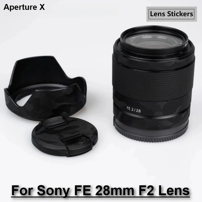 For Sony FE 28mm F2 Lens Sticker Anti-Scratch Coat Wrap Protective Film Body Protector Decal Skin SEL28F20